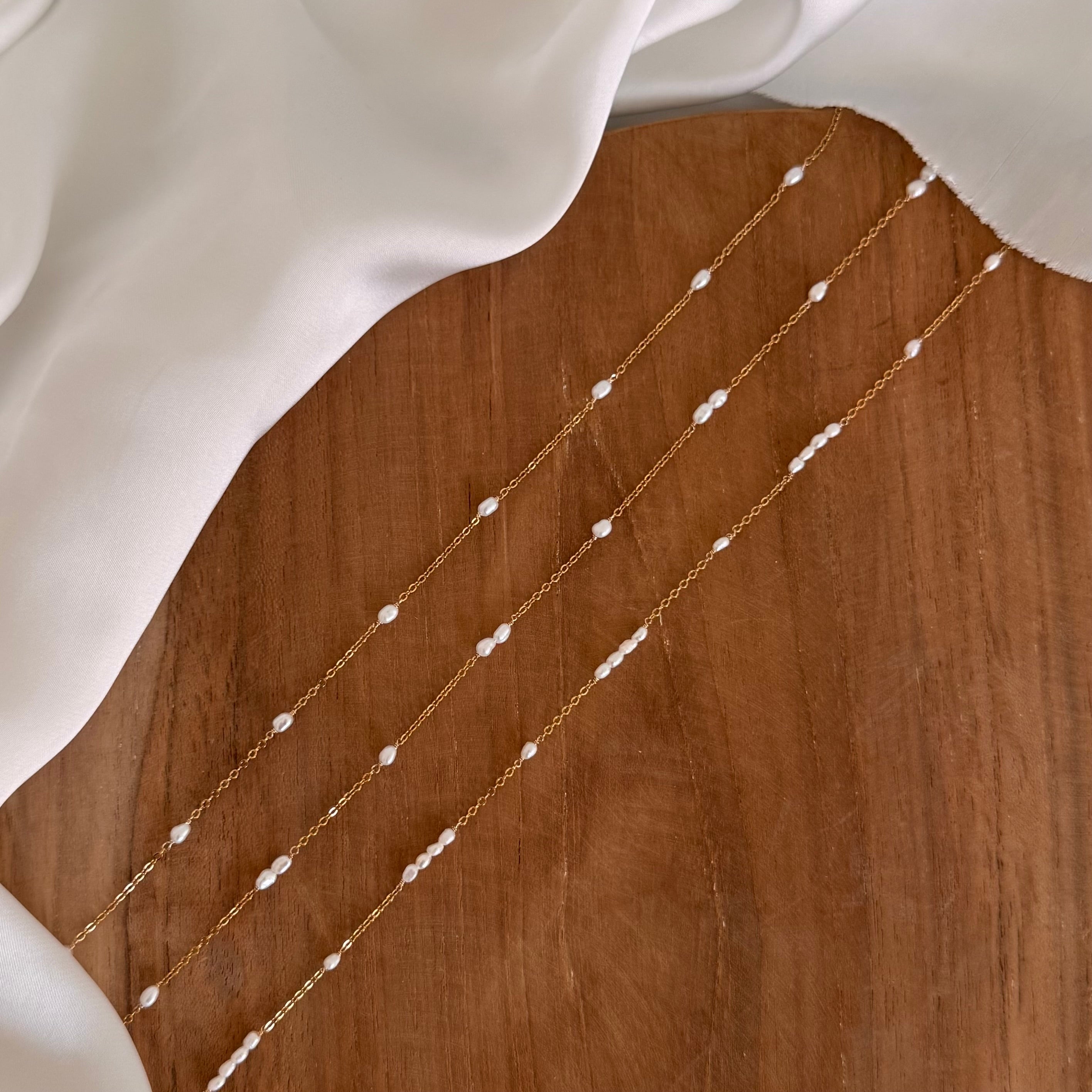 Colliers perles de culture