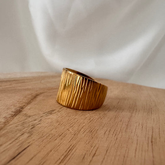 « Bague en acier inoxydable ajustable »