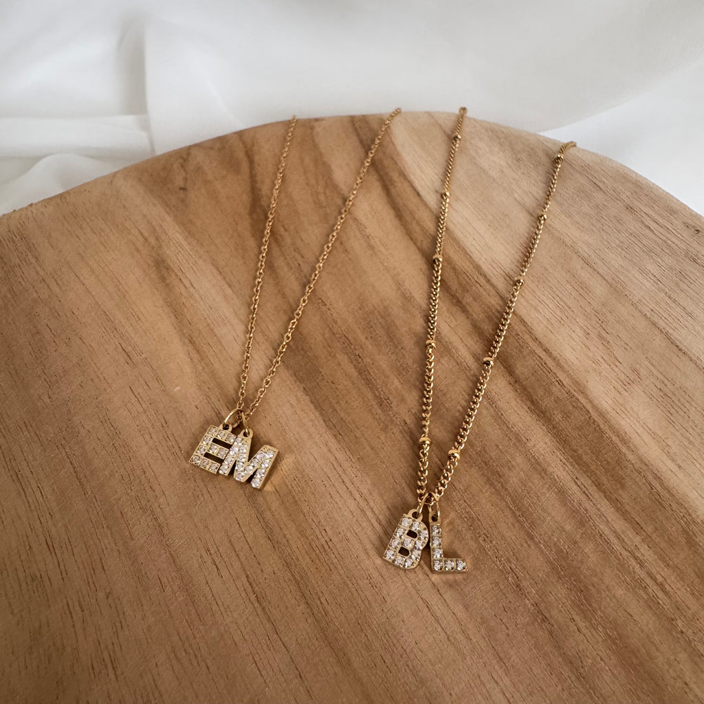 Chaine pour collier initiales