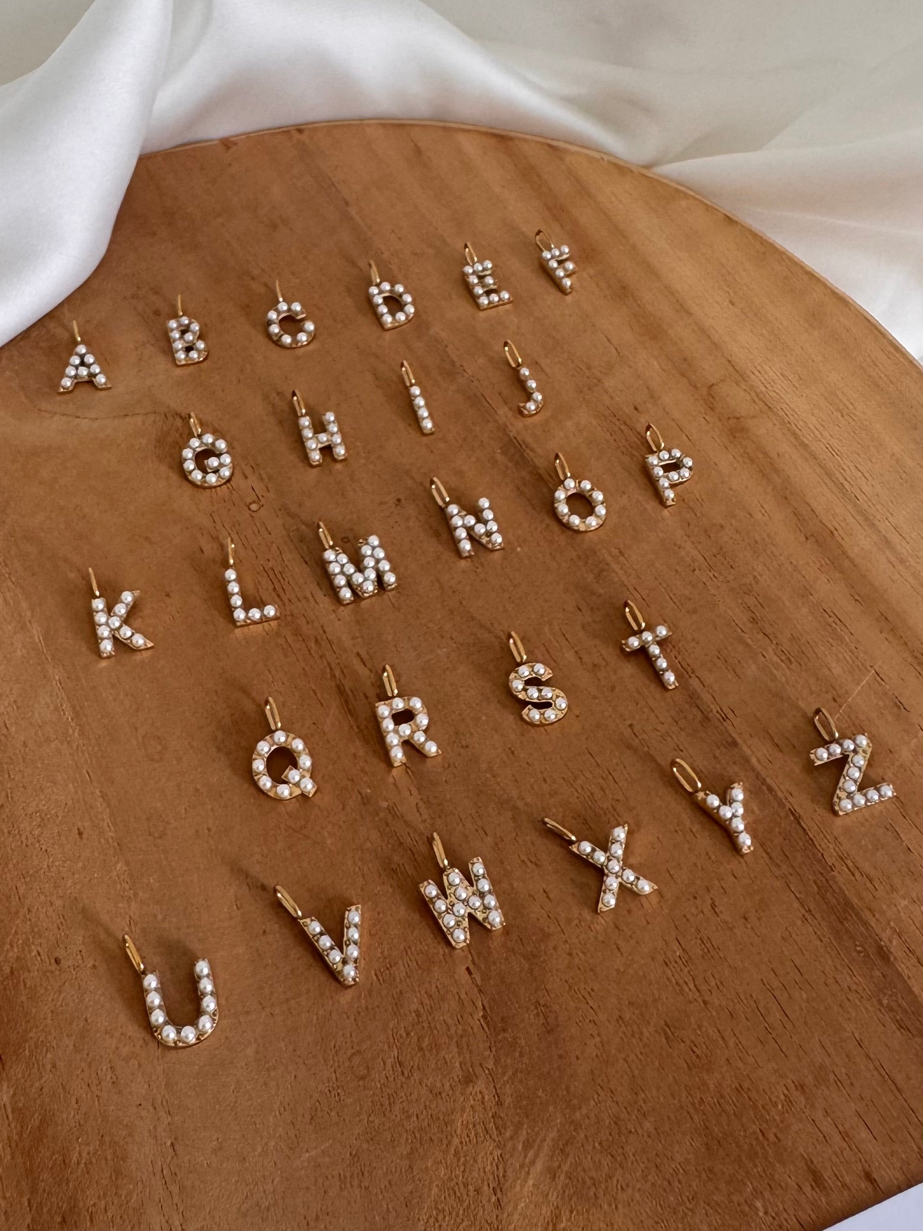 CHARM’S- Lettres Perle
