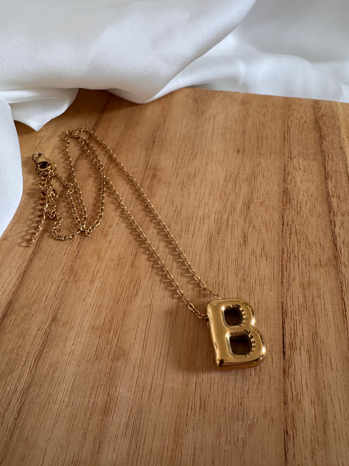 Collier Lettre Bulle — vue 3