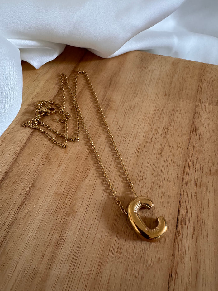 Collier Lettre Bulle — vue 4