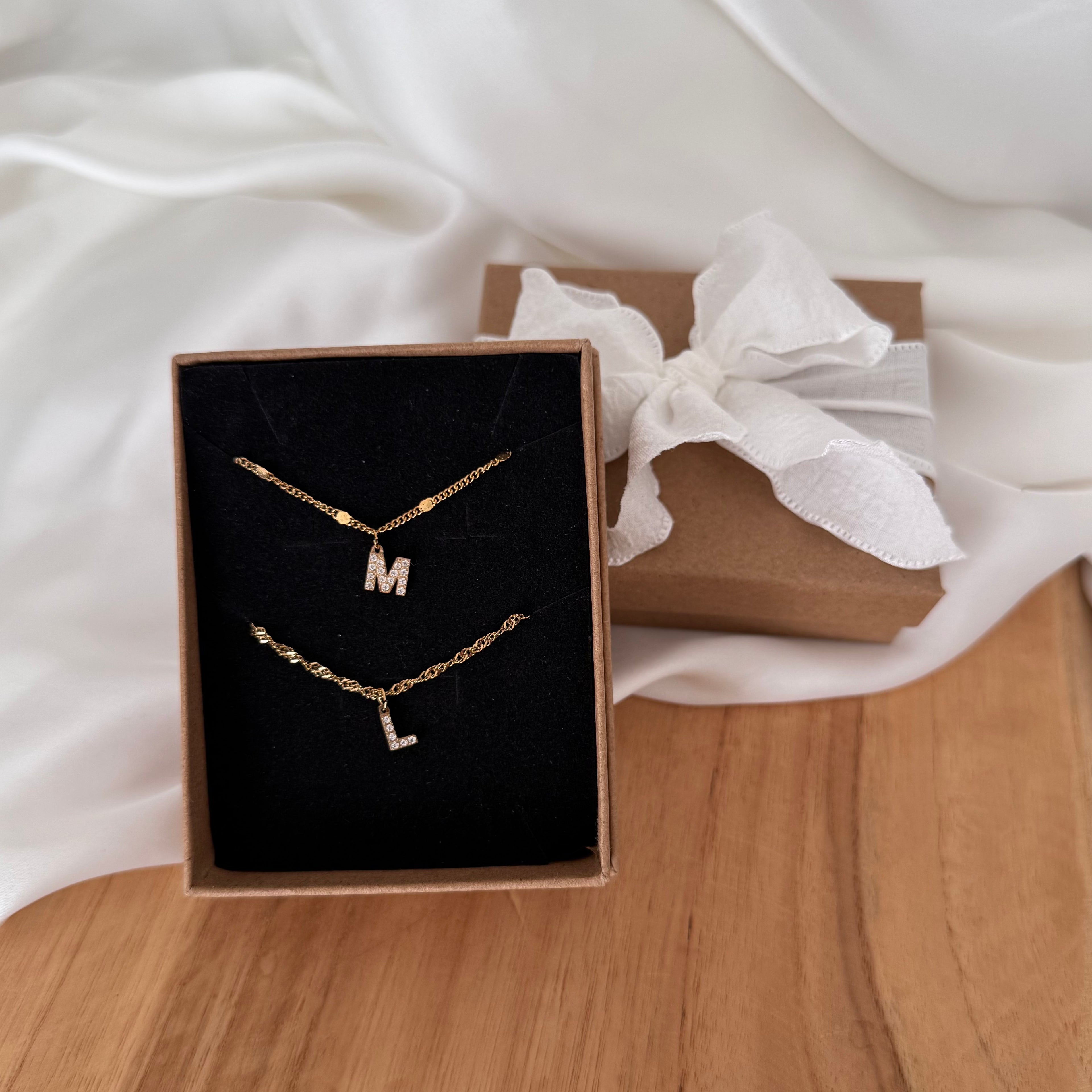 Chaine pour collier initiales