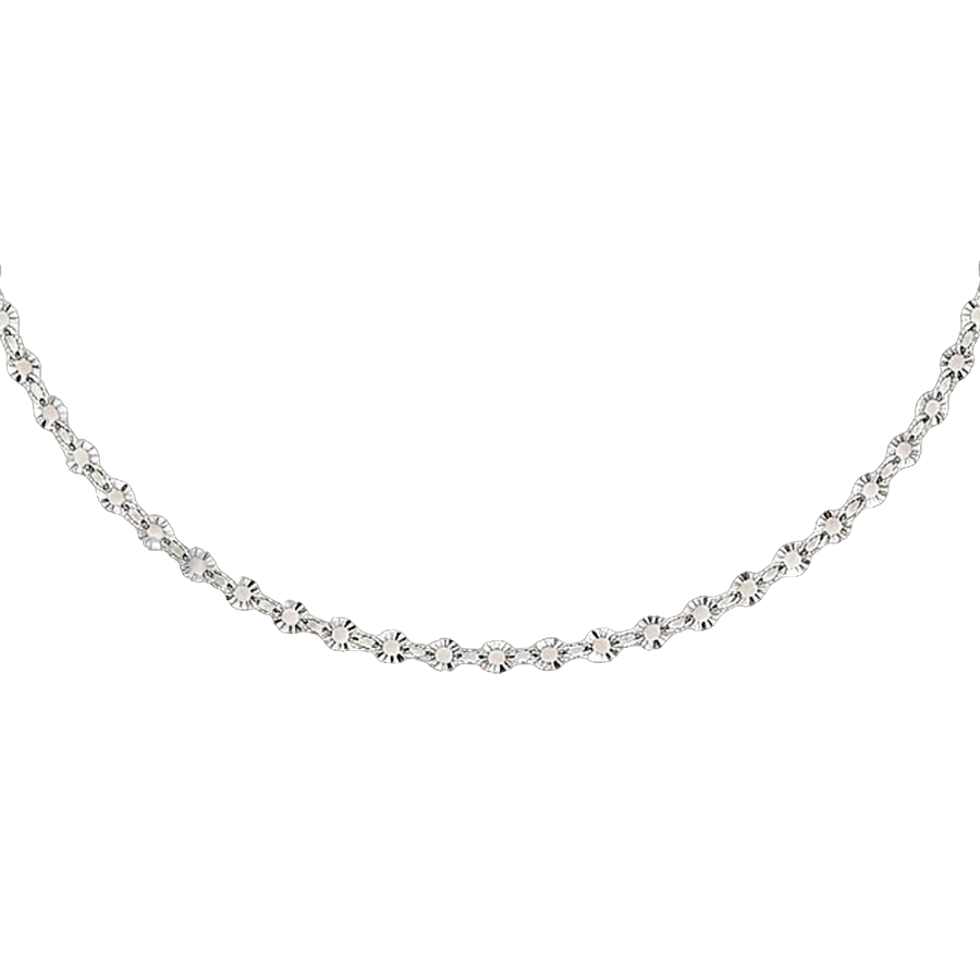 Chaîne argent — visualiser collier personnalisable