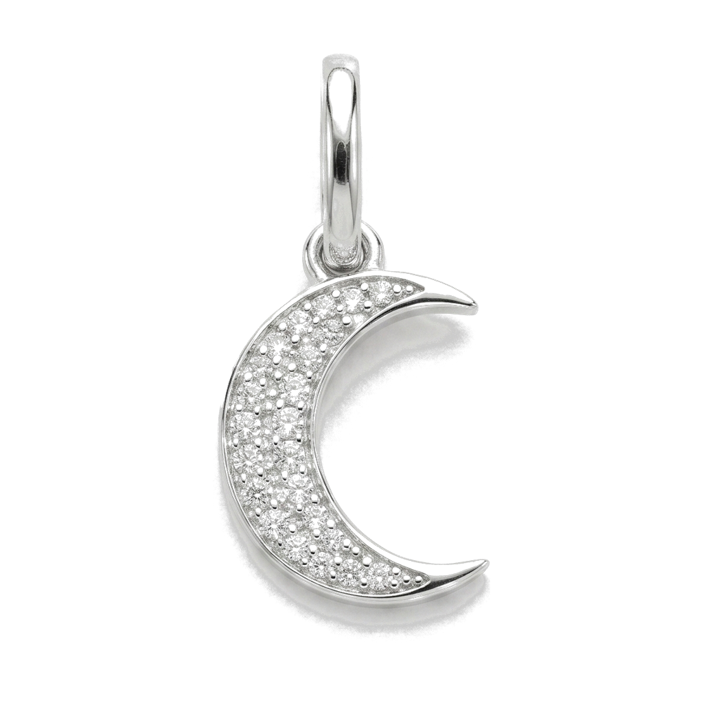 Charm's lune argentée